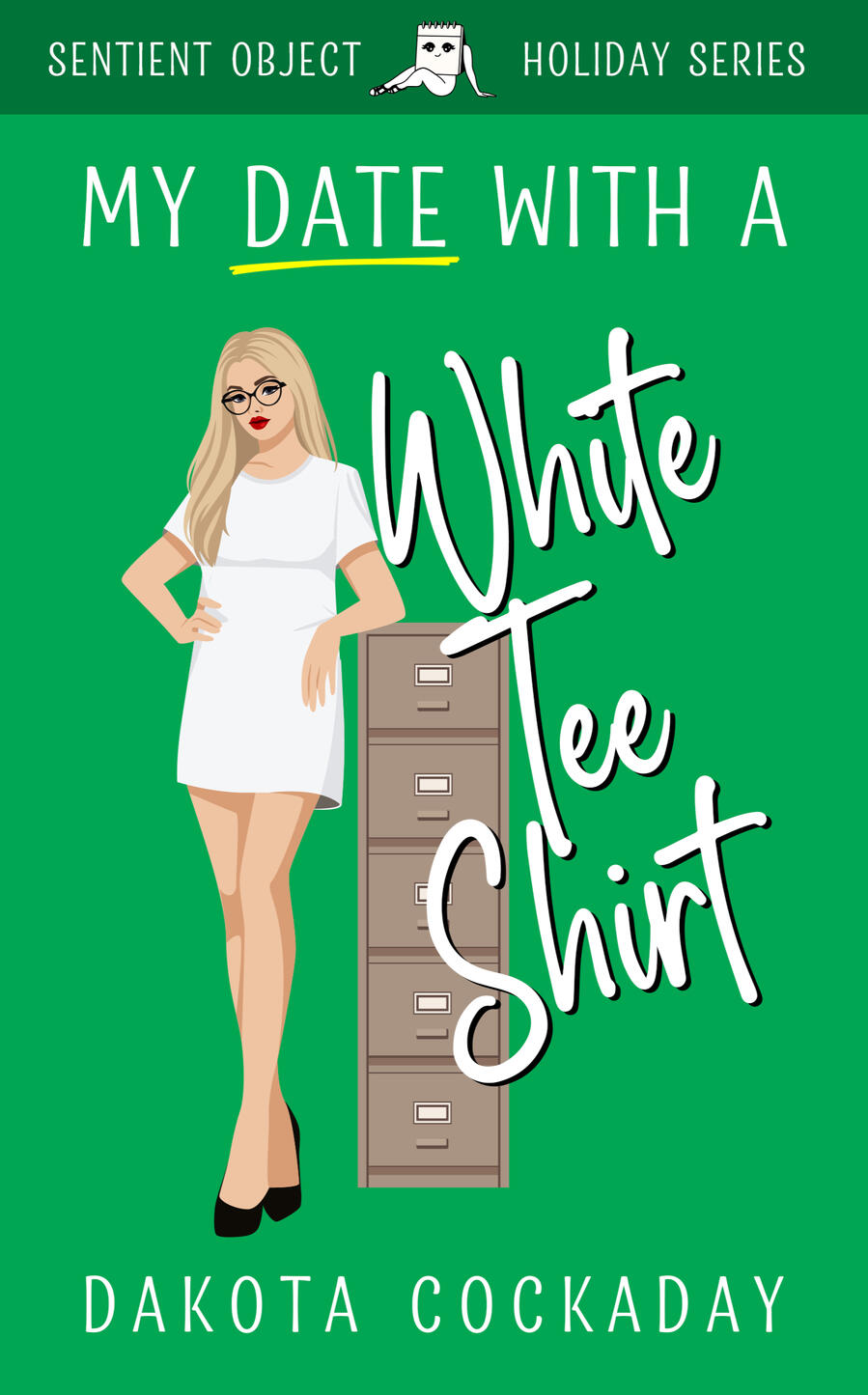 White Tee Shirt by Dakota Cockaday Cover